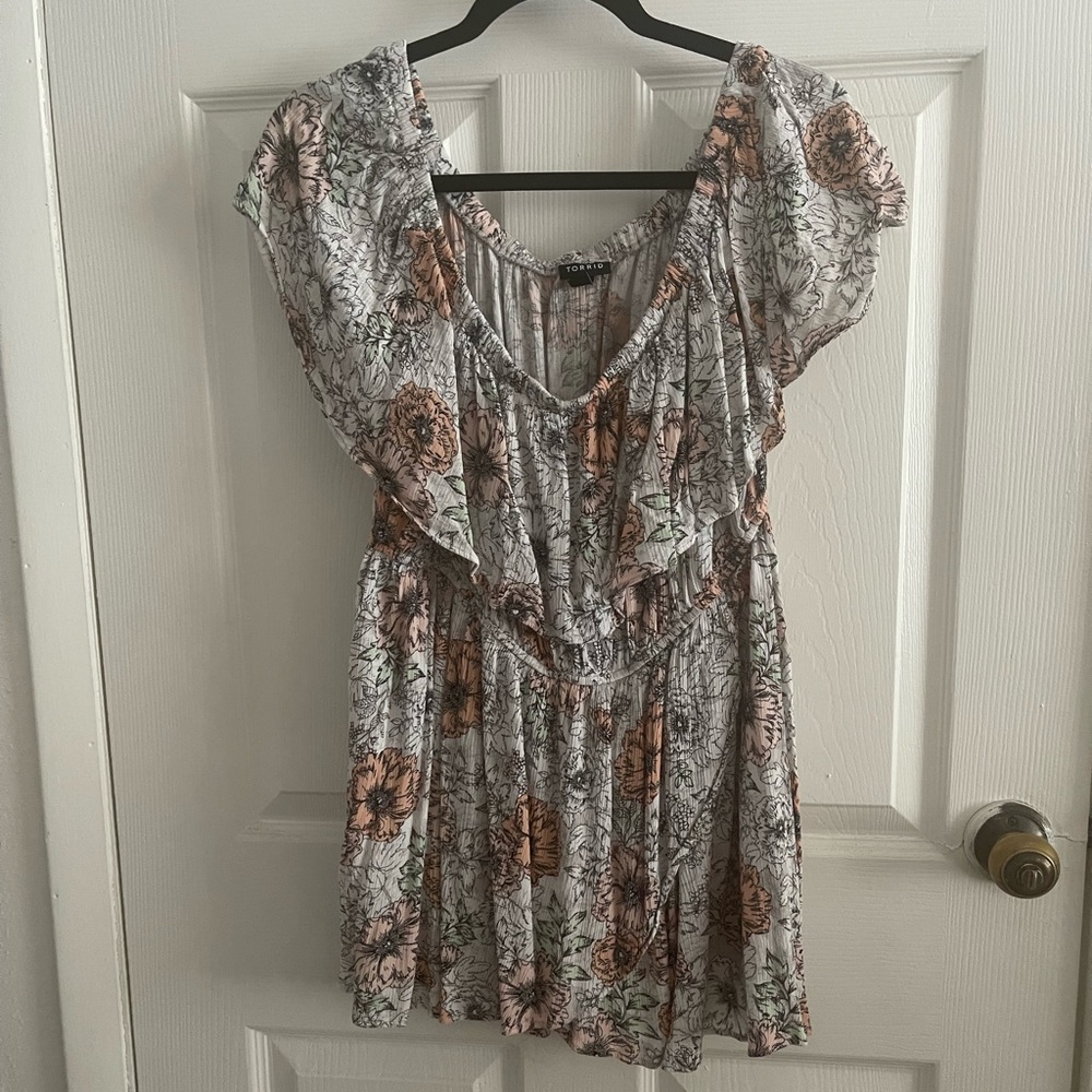 Torrid off-shoulder Blouse